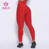 HUCAI Manufacturers High Waisted Drawstring Leggings With Pockets Pants Supplier