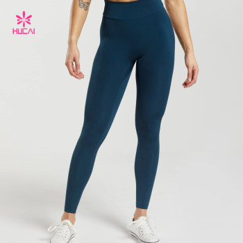 Custom High Waisted Yoga Legging Peach Hip Lift Design