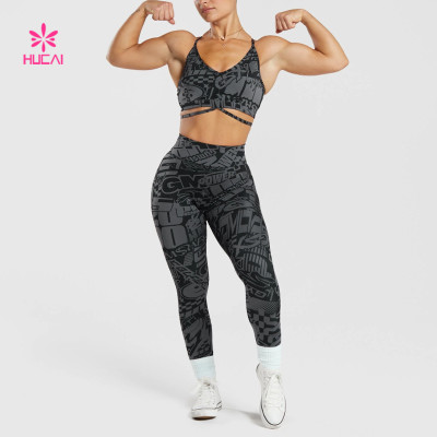 Custom Private label Sexy Hollowed Back Women Quick-drying Sports Bra