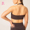 HUCAI Custom Halter Neck Sports Bra Women Yoga Wear China Manufacturer 2023