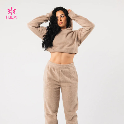 HUCAI OEM Outdoor Activities Hoodie Comfortable Fashionable Cropped Hoodie Supplier