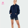 HUCAI OEM Oversized Fleece Hoodie Comfortable Fashionable Hoodie 2024 Supplier