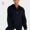 HUCAI OEM Zip-Up Hoodie Superior Quality and Chic Style Hoodie for Women 2024 Supplier