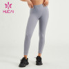 HUCAI ODM Women Fitness Leggings Split Line Design ODM Sports Tights Factory China