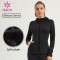 HUCAI Windproof Coat Hooded Long-Sleeved Women Lady Fitness Jacket Supplier