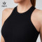 HUCAI OEM High Stretch Ribbed Fabric Slim Fit Short  Casual Dress Sportswear Manufacturer