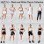 HUCAI Sportswear Manufacturer OEM Sport Bra Streamlined Contrast Color Stitching Double Strap