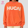 Custom Mock Neck Sweatshirt with Drop Shoulder and Ribbed Cuffs for Gym Wear Labels