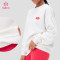 Custom Oversized Crewneck Sweatshirt with Chest Logo for Private Label Gym Wear