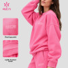 Custom Embroidered Logo Crewneck Sweatshirt in Three Colours for Activewear Brands