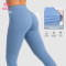 Custom Crossover Waistband Leggings with 3D Back Panelling for DTC and Retail Labels