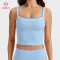 Custom Layered Strap Training Cami with Deep U-Back for US Activewear Brands