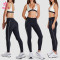 Custom Contrast Piping Sports Bra and Leggings Set for Gym Wear Brands