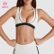 Custom Contrast Piping Sports Bra and Leggings Set for Gym Wear Brands