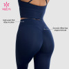 Custom Scrunch Leggings with High Waist and Full Length for Gym Wear Brands