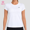 Custom Fitted Crew Neck Training T-Shirt with Short Sleeves for US Brands