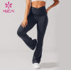Crossover-Waist Flare Leggings: Fit Balance From Waist to Hem