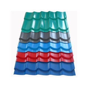 Glazed Color Coated Steel Roofing Sheet Tile