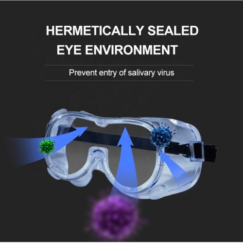 Virus protection glasses safety goggles for medical purpose anti-fog