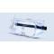 SGS CE FDA ANSI Z87.1 medical goggle Virus protection