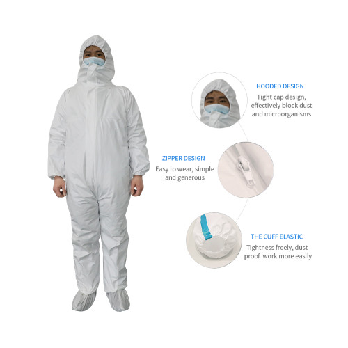 Disposable Medical Protective Suit Made In China Protective Clothing Consumables Fast Moving Clothing Non Sterile