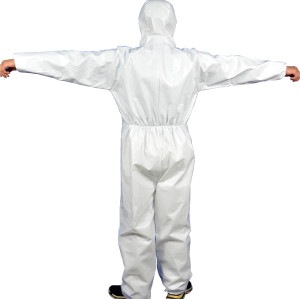 Chemical hazmat suit heavy duty omniseal