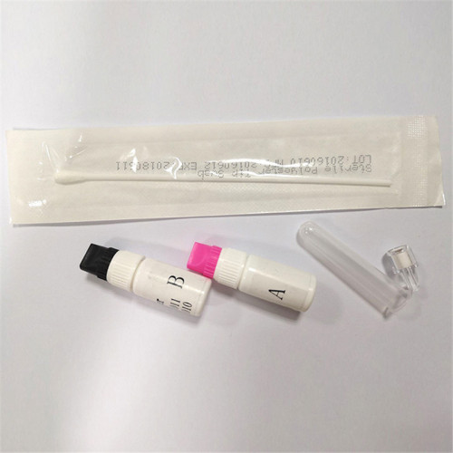 forensic lab saliva sample collection DNA fluorescence pcr test kit