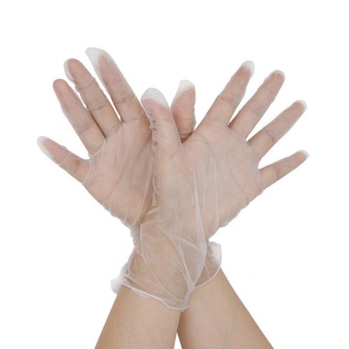 Blue nitrile powder free non-medical gloves