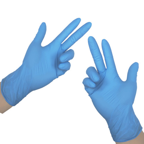 Large Clear Disposable Plastic Polythene PE Gloves Cleaning Prepare Food Decorating Powder Free Clear Examination Vinyl Gloves