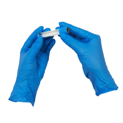 Wholesale Blue Powder Free Non-Medical Nitrile Gloves With High Quality Disposable NItrile gloves