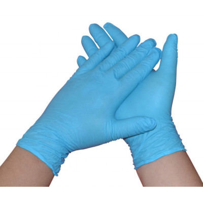 Powder Free Disposable Nitrile Gloves for Civilian Use (not medical)