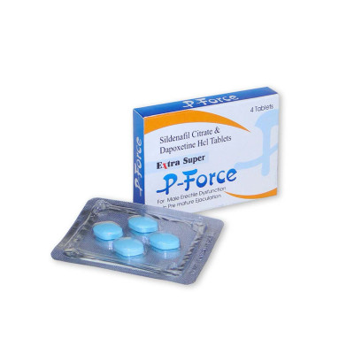 Extra Super P-Force Sildenafil & Dapoxetine Generic Viagra Long Lasting Sex Pills