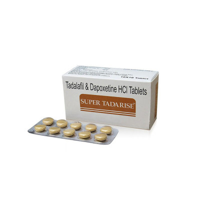 Generic Cialis with Dapoxetine Double Effect Super Tadarise Pills for Male Sex Enhancement