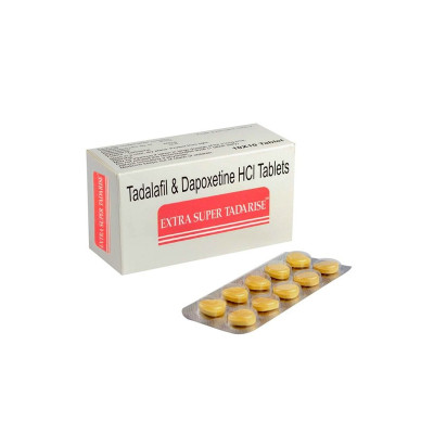 Generic Cialis Tadalafil with Dapoxetine Extra Super Tadarise Sex Enhancement Pills for Men