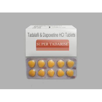 Generic Cialis with Dapoxetine Double Effect Super Tadarise Pills for Male Sex Enhancement