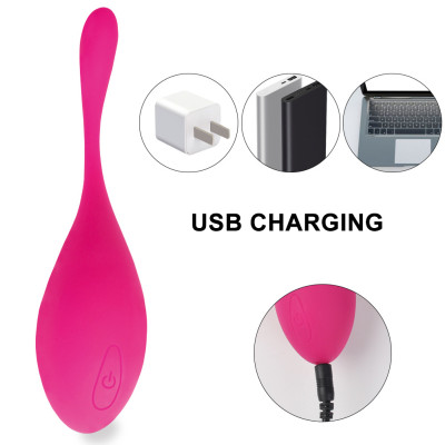 Wireless Remote Control Waterproof Mute Shrinking Yin Silicone Jumping Egg