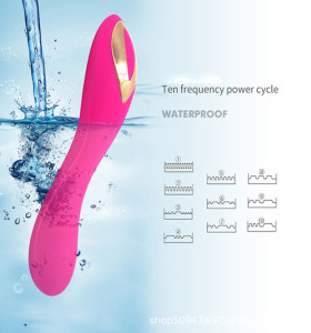 Adult female silicone waterproof vibrator