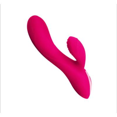 Silicone double-headed female G-spot stimulation vibrator