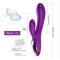 Silicone double-headed female G-spot stimulation vibrator