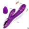 Silicone double-headed female G-spot stimulation vibrator