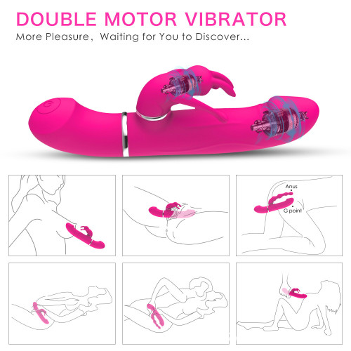 G-spot heating vibrator for female clitoris