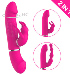 G-spot heating vibrator for female clitoris