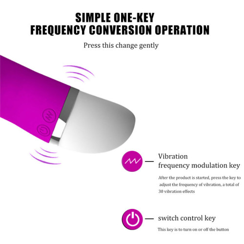 Electric frequency conversion cunnilingus waterproof vibrator