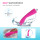 Folded female licking nipples clit vibrator