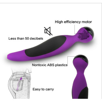 Sexy silicone waterproof stimulation female AV stick