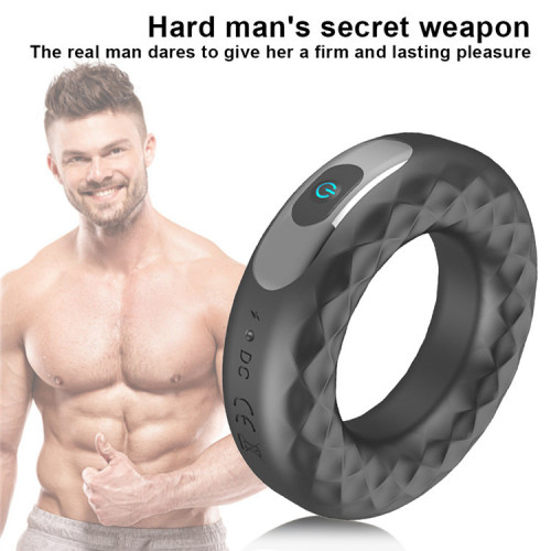 Charging Silicone Extended Time Vibration Ring