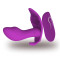 Dildo stimulates clitoral vibration