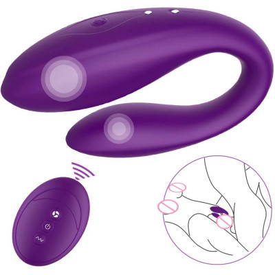 Female double-headed vibrator