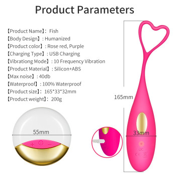 Wireless invisible wear penis vibrating egg