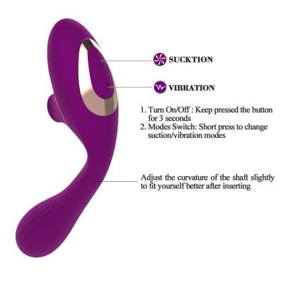 G-point multi-frequency pulse massage stick